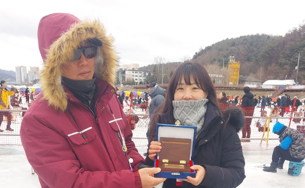 1월 25일 황금송어(2번낚시터)